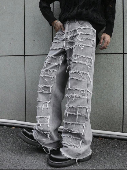 Manfinity EMRG Men Loose Fit Casual Versatile Jeans