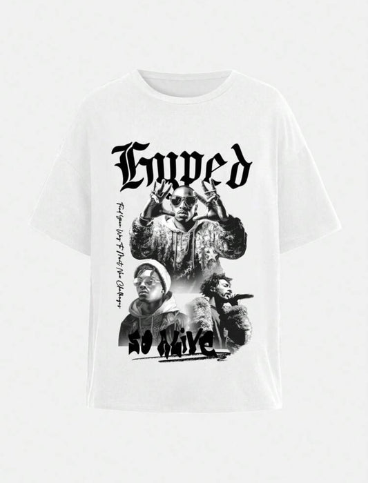 EZwear Oversized T-Shirt For Women, Summer, Unisex