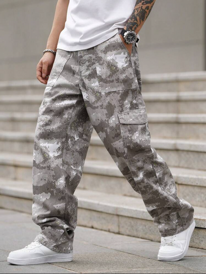 Casual Straight Leg Jeans Long
Baggy