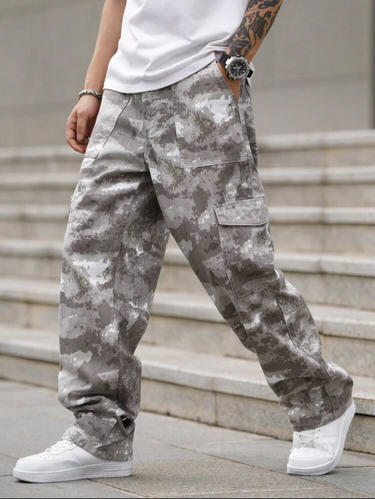Casual Straight Leg Jeans Long
Baggy