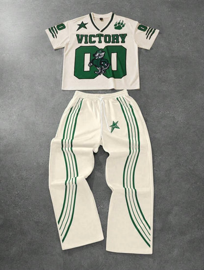Manfinity T-Shirt And Pants Set