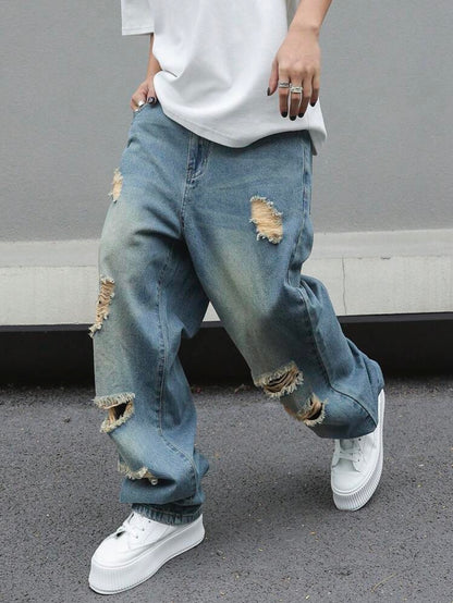 Loose Fit Denim Jeans