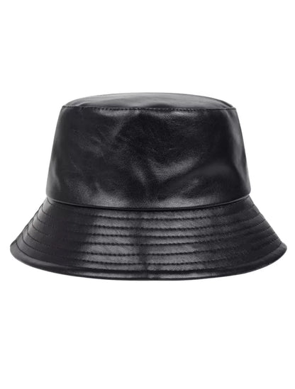 Unisex Letter Detail Fashion Bucket Hat