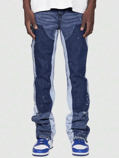 ROMWE MEN Straight Jeans