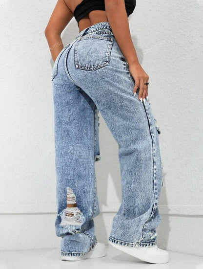 Rave Y2k Street Straight Leg jeans