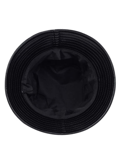 Unisex Letter Detail Fashion Bucket Hat