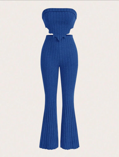 Top & Flare Leg Pants
