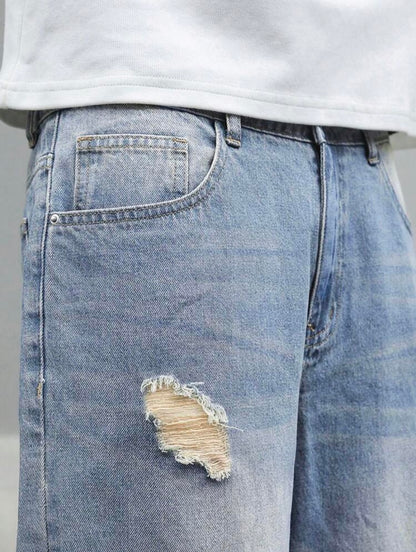 Loose Fit Denim Jeans