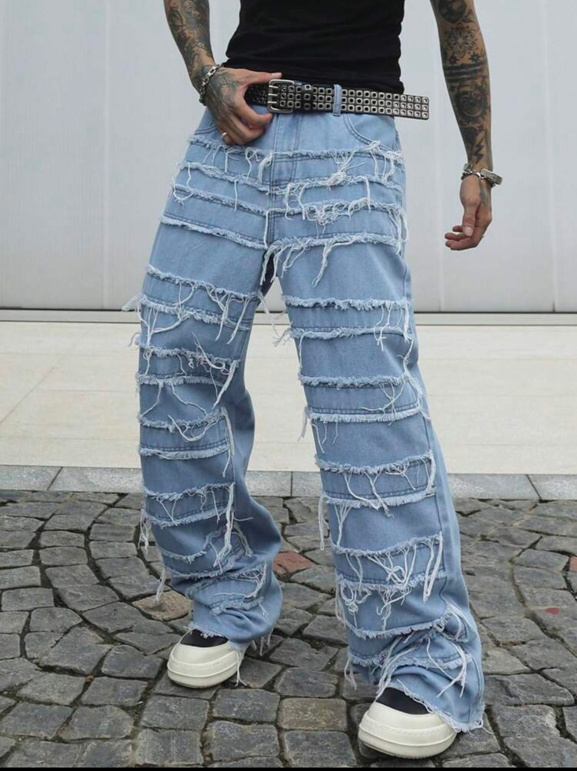 Manfinity EMRG Men Loose Fit Casual Versatile Jeans