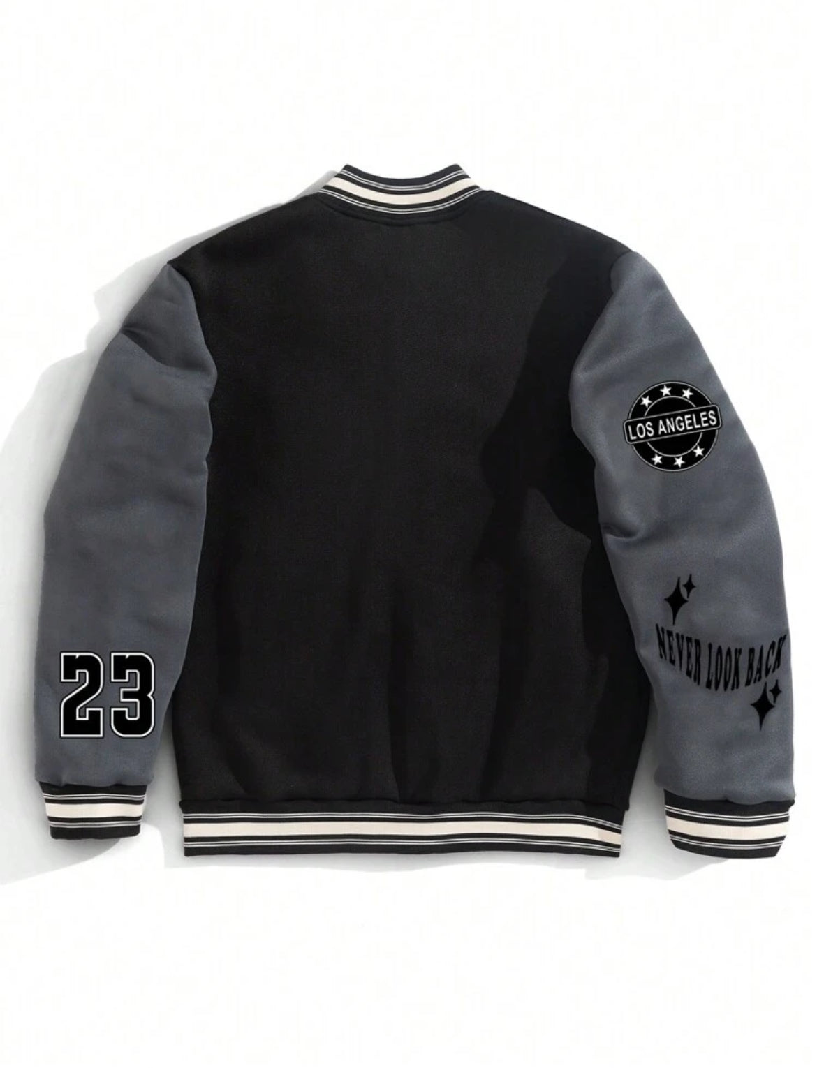 Men’s Colorblock Baseball Jacket