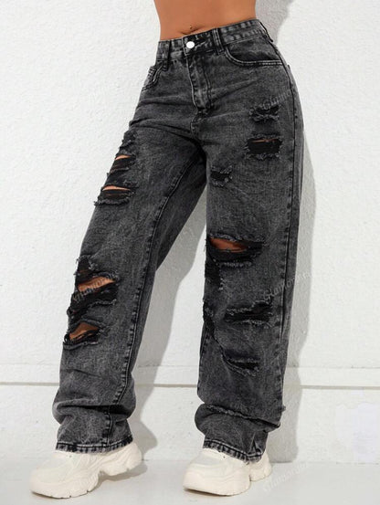 Rave Y2k Street Straight Leg jeans