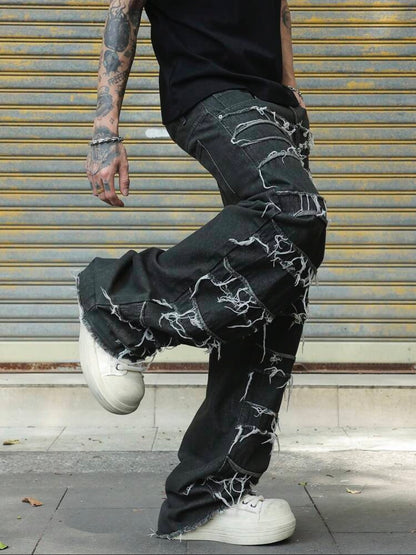Manfinity EMRG Men Loose Fit Casual Versatile Jeans