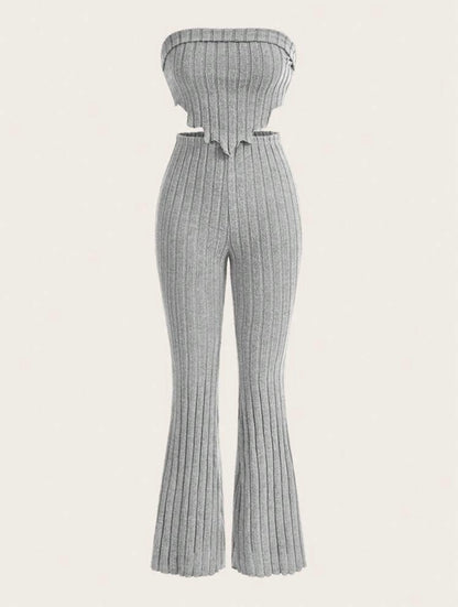 Top & Flare Leg Pants