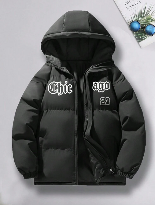 Tween Boys’ Casual Thick Hooded Winter Jacket