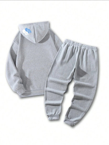 Manfinity Hooded Sweatshirt And Sweatpants Set