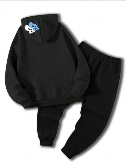 Manfinity Hooded Sweatshirt And Sweatpants Set