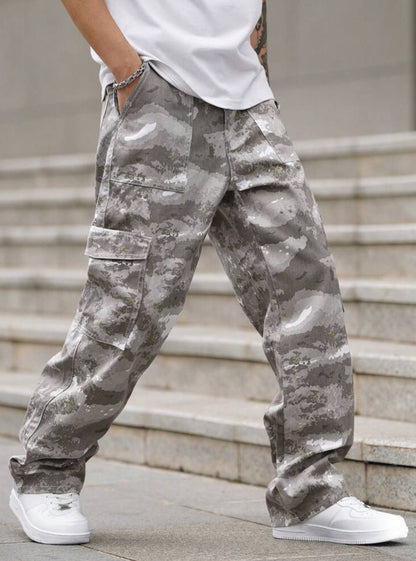 Casual Straight Leg Jeans Long
Baggy