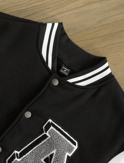 Men’s Colorblock Baseball Jacket