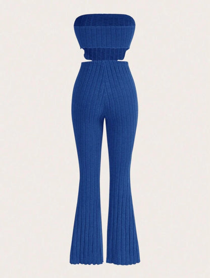 Top & Flare Leg Pants