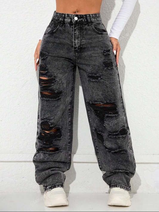 Rave Y2k Street Straight Leg jeans