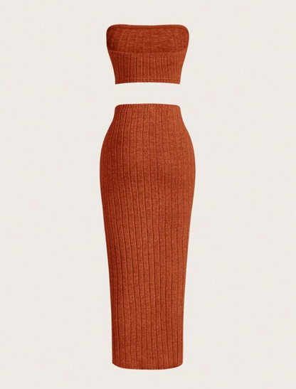 Women's Top & Long Skirt Set