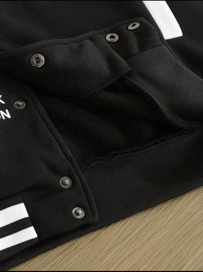 Men’s Colorblock Baseball Jacket