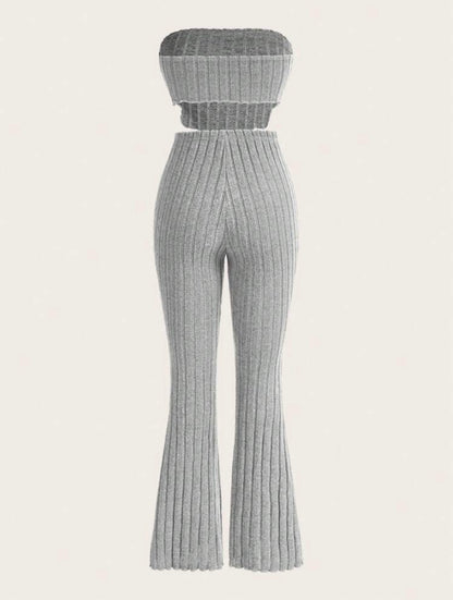 Top & Flare Leg Pants