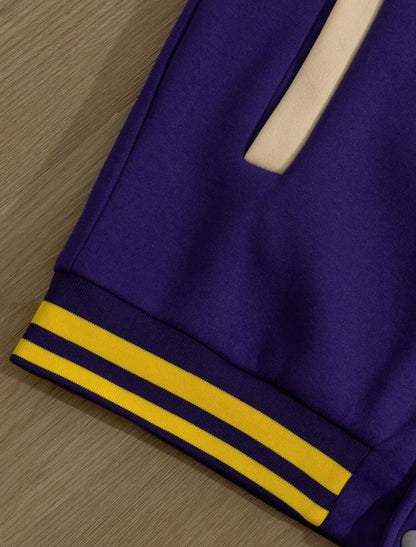Men’s Colorblock Baseball Jacket