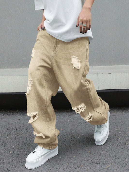 Loose Fit Denim Jeans