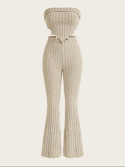 Top & Flare Leg Pants