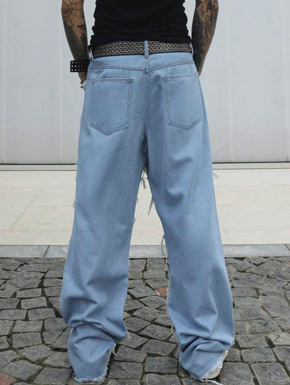 Manfinity EMRG Men Loose Fit Casual Versatile Jeans