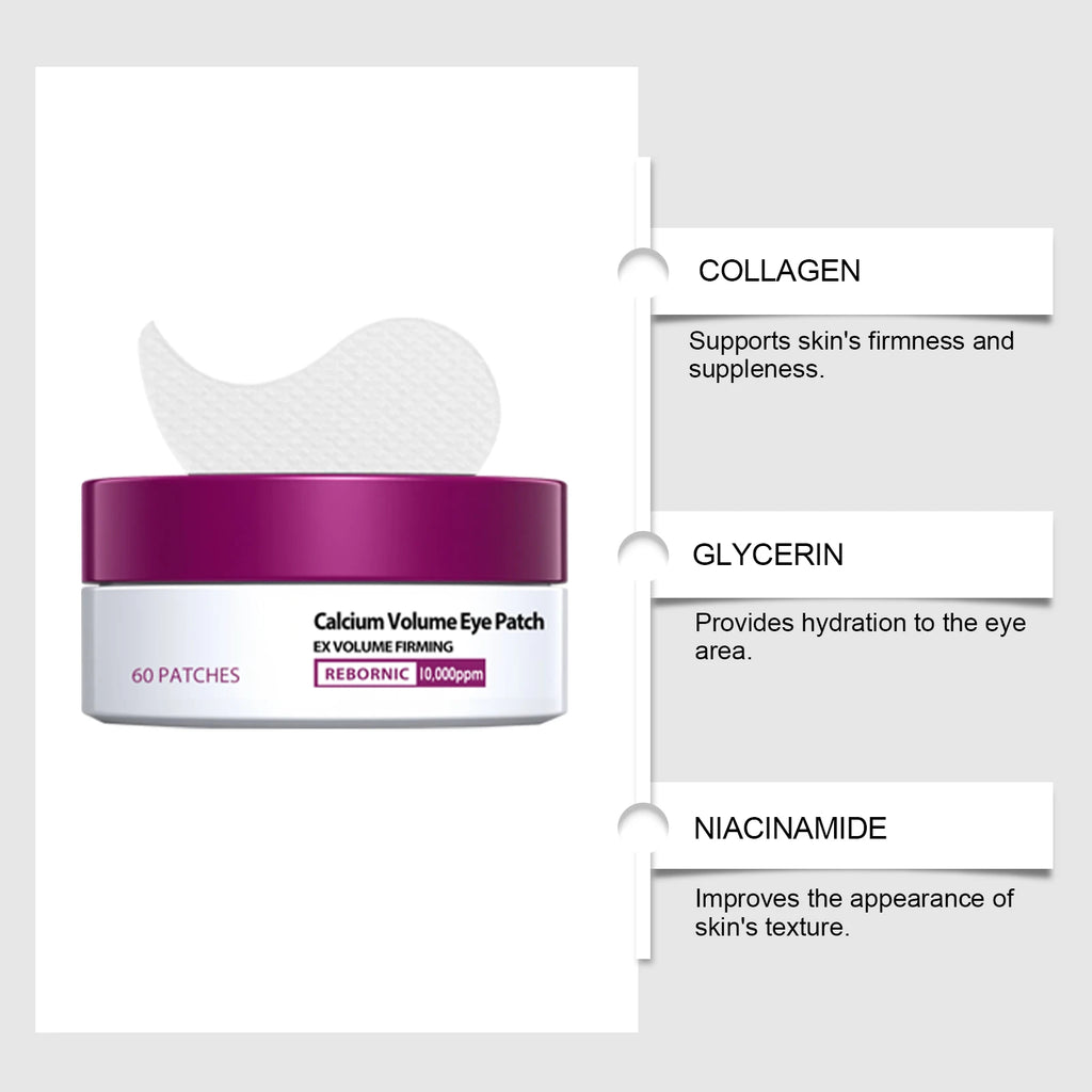 Calcium Anti-Aging Skincare Set — Facial Serum, Eye Patches & Multi Balm