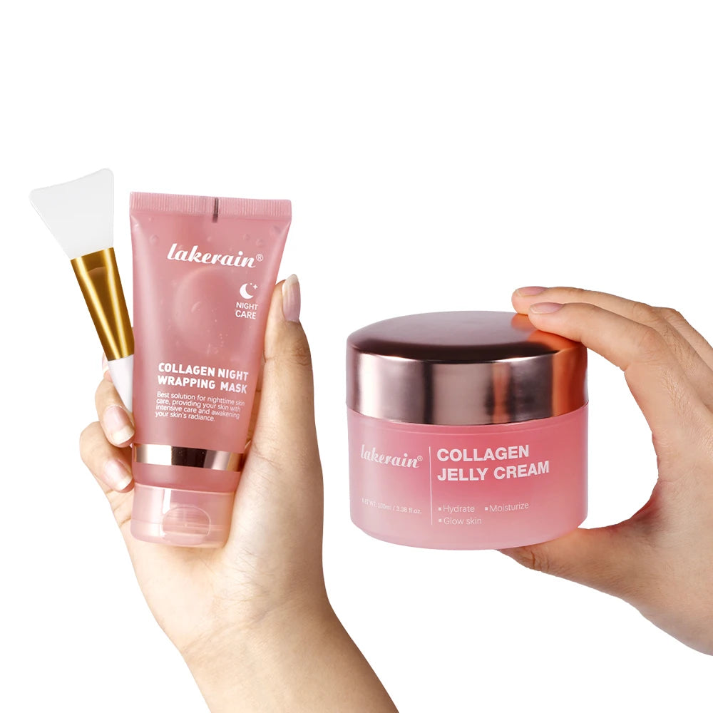 Collagen Salmon Peel-Off Mask — Firming & Overnight Hydration (4-Pack)