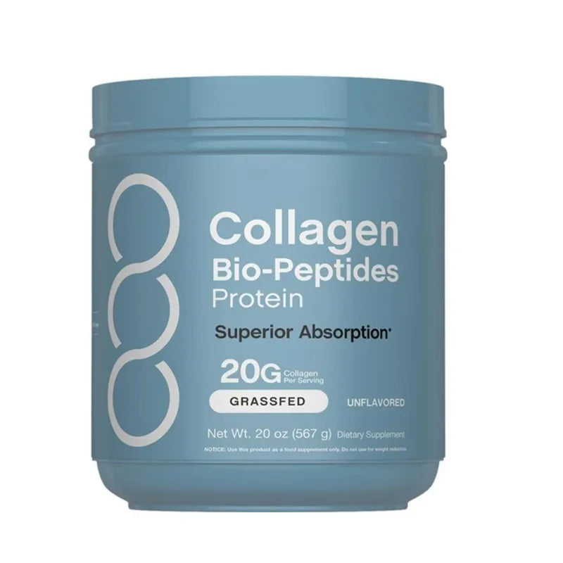 Collagen Bio Peptides Protein Powder — 20g Collagen & 18g Protein Per Serving