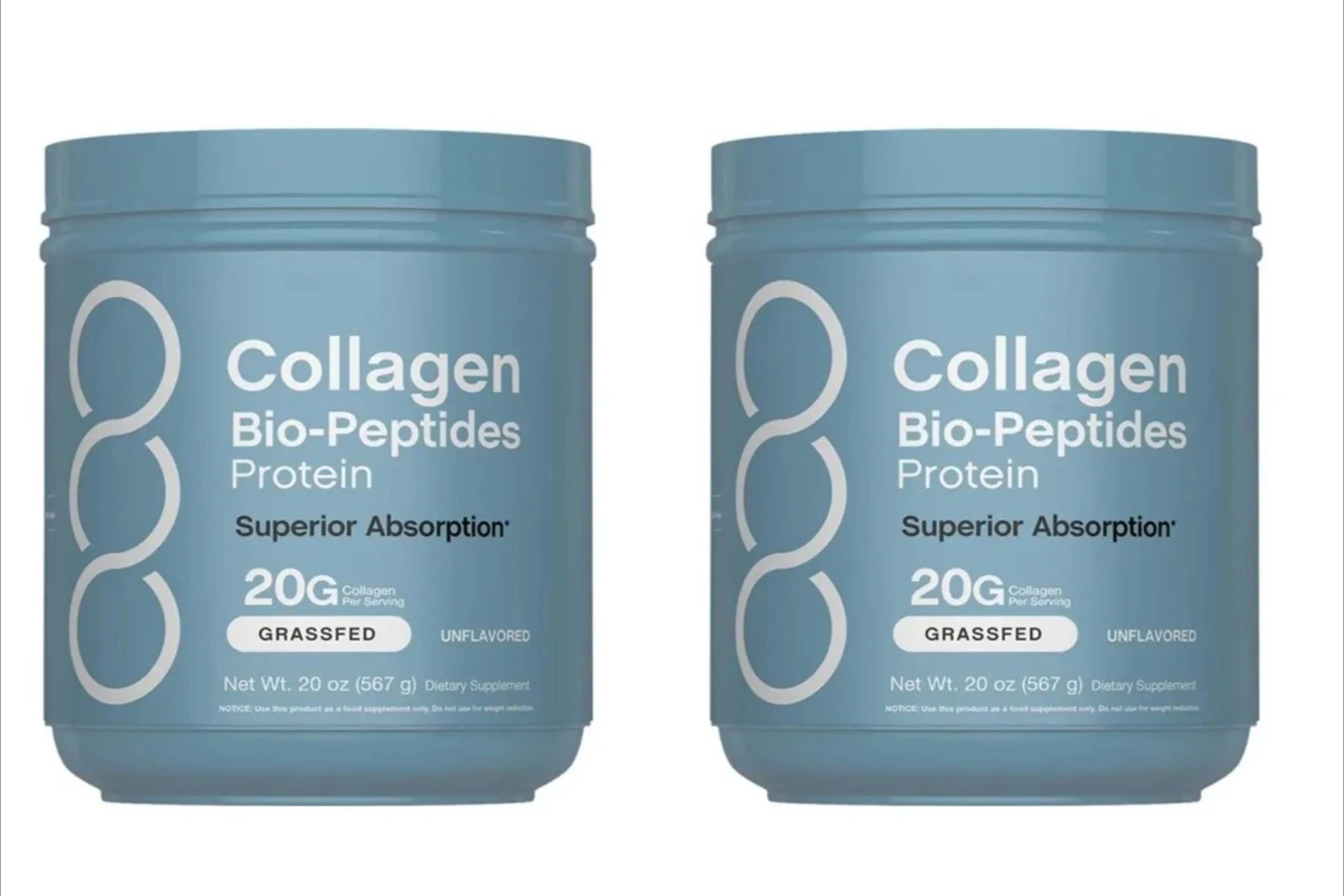 Collagen Bio Peptides Protein Powder — 20g Collagen & 18g Protein Per Serving