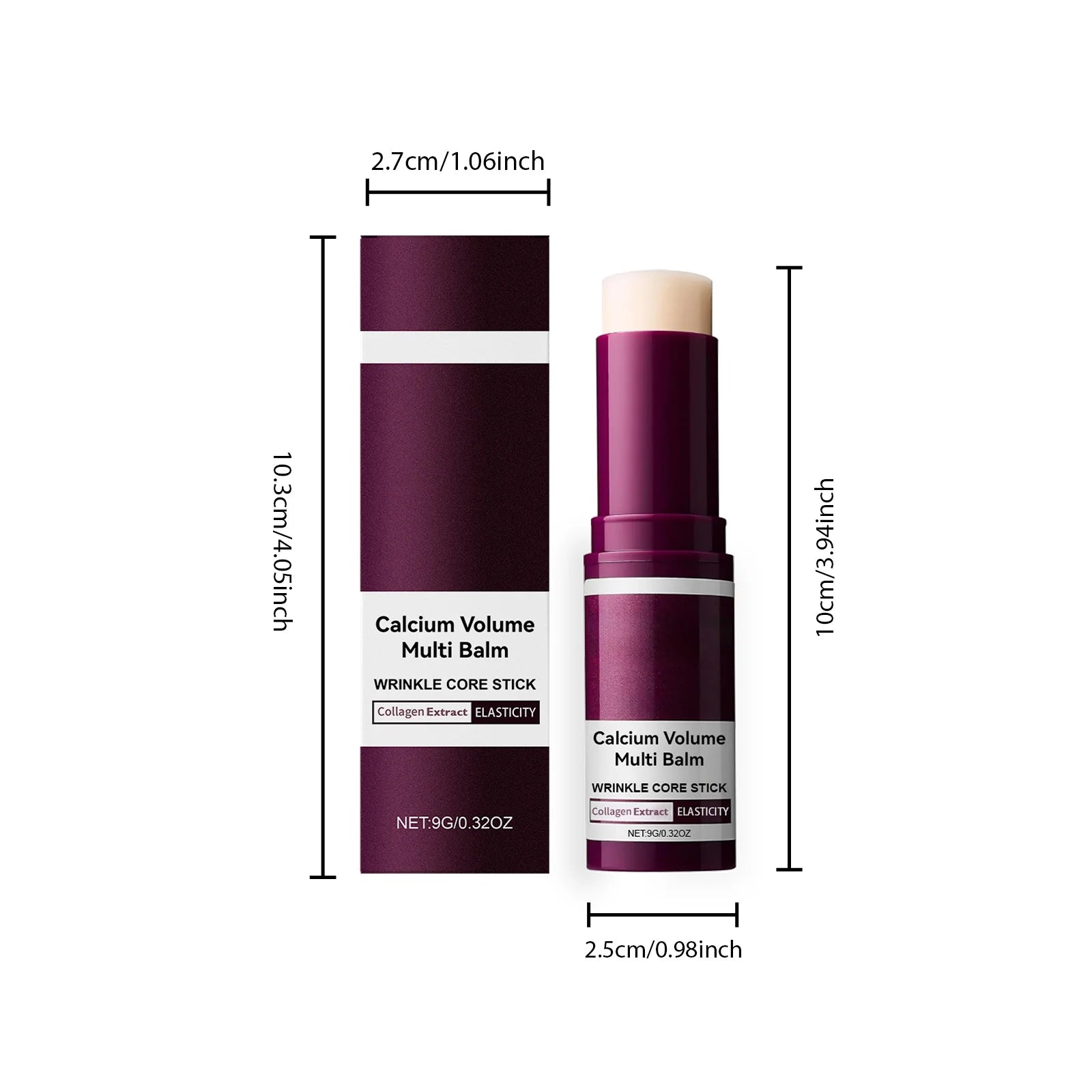 Calcium Anti-Aging Skincare Set — Facial Serum, Eye Patches & Multi Balm