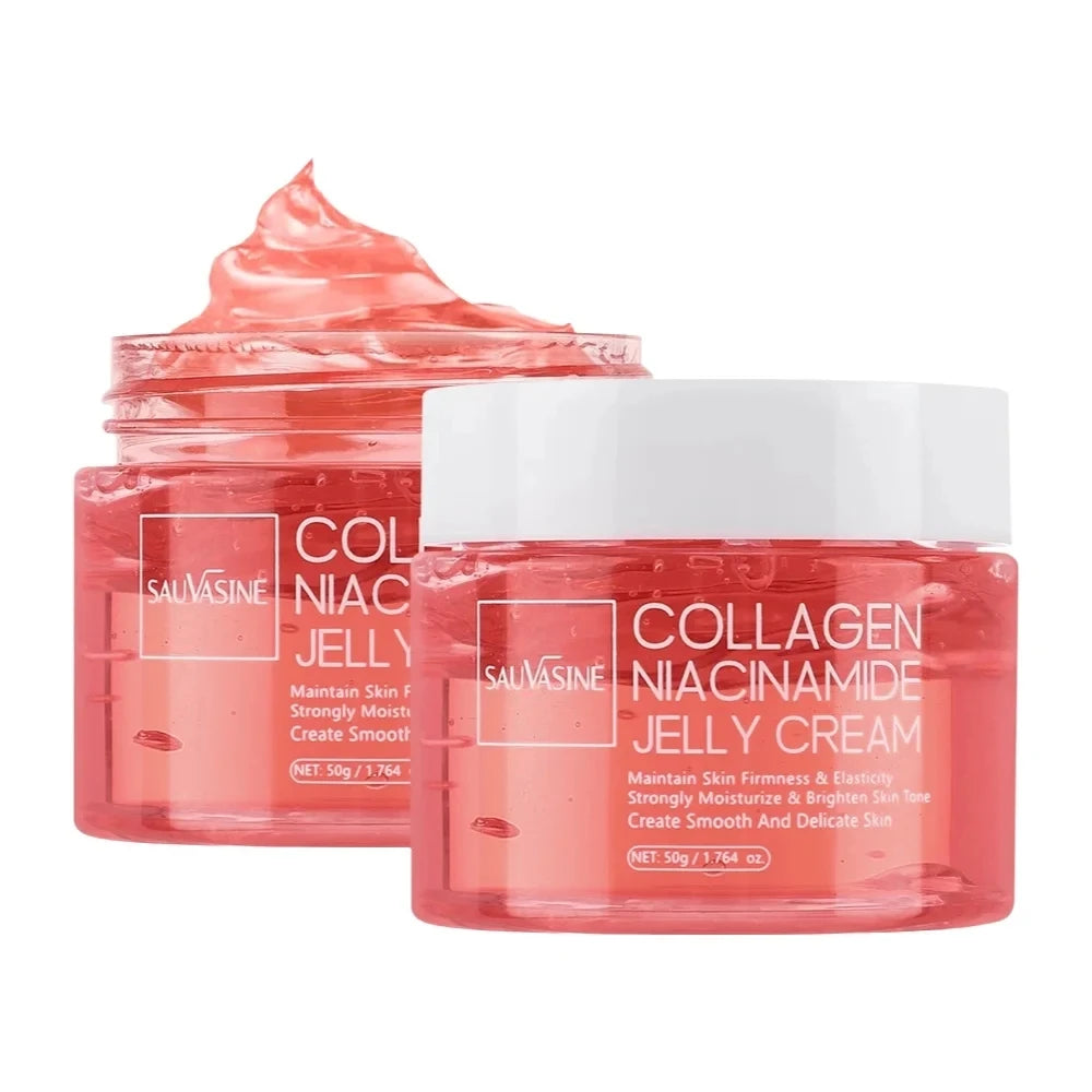 Collagen Jelly Cream with Niacinamide — 24H Glow, Hydration & Lifted Skin