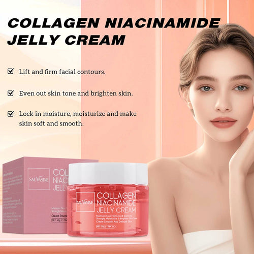 Collagen Jelly Cream with Niacinamide — 24H Glow, Hydration & Lifted Skin
