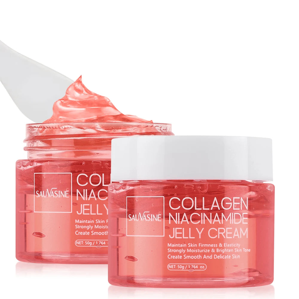 Collagen Jelly Cream with Niacinamide — 24H Glow, Hydration & Lifted Skin
