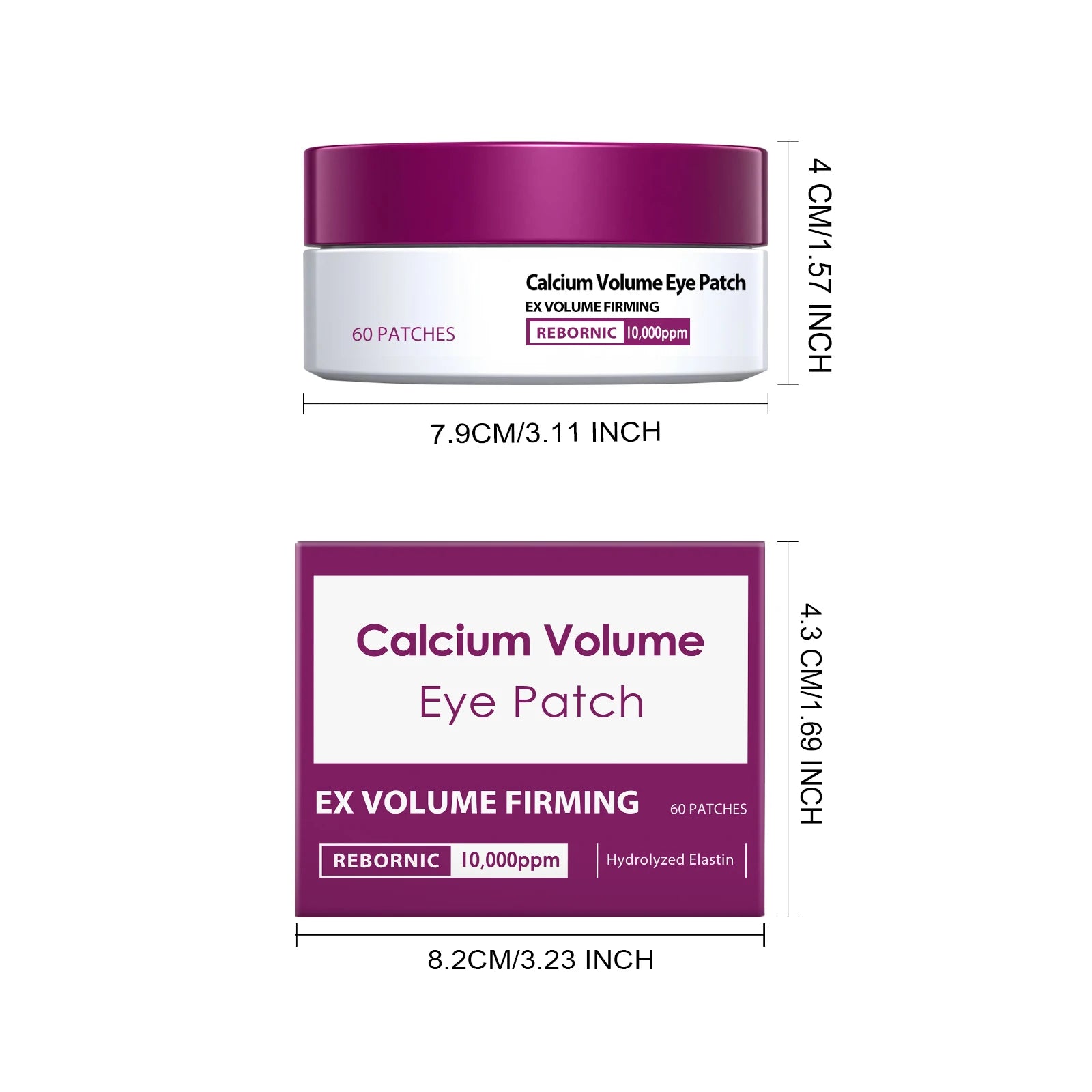 Calcium Anti-Aging Skincare Set — Facial Serum, Eye Patches & Multi Balm